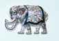 Preview: Brosche mit Elefantenmotiv