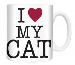 I Love My Cat - Mugs - Becher - Chopes 