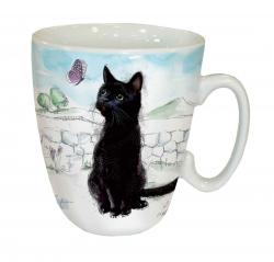 Black Cat - Lola Design - Standard Mug