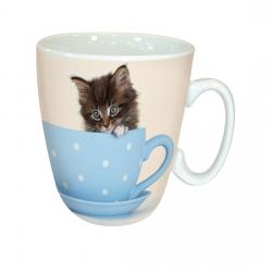 Kätzchen - Kitty in a Teacup - Kaffeebecher - Standard Mug