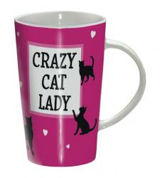 Crazy Cat Lady - Katzen - Mug - Becher - Latte