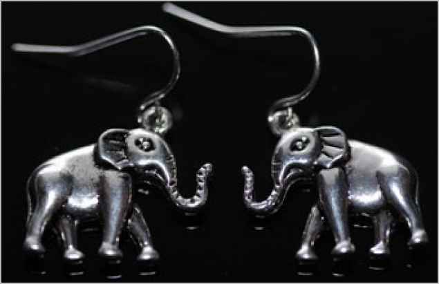 Elefantenohrhänger: "Elefant"